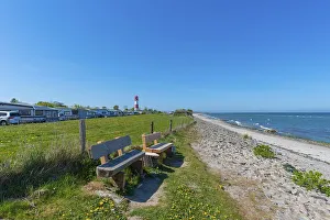 Lighthouse On The Baltic Coast Prints: Falshoeft lighthouse, navigation