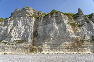 Rocky Coast Landscape Photography Prints: Fecamp chalk cliffs, Normandy
