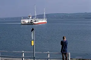 County Clare Ireland Prints: Ferry to Tarbert, Killimer, County Clare