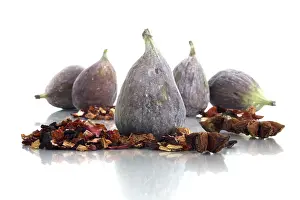 Fig Nutrition Prints: Fig with tea