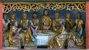 Christianity Religion Prints: Figural representation of the Last Supper