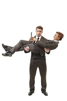 Teamwork Concept Prints: Financial concept of teamwork and support