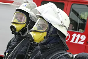 Fire Brigade Equipment Prints: Firefighters