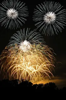 Deserted Fireworks Prints: Fireworks