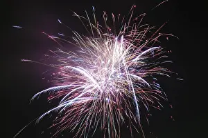 Traditional German Festival Prints: Fireworks, Germany