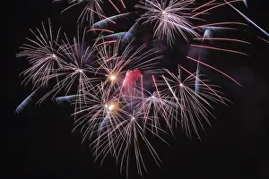Laval Fireworks Prints: Fireworks, Laval, Quebec, Canada