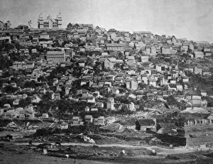 African Cityscape Photography Prints: One of the first autotypes of Tananarive
