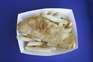 Studio Shot Of Fish Prints: Fish and Chips