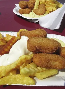 High Calorie Meals Prints: Fish and chips
