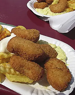 High Calorie Snack Prints: Fish and chips