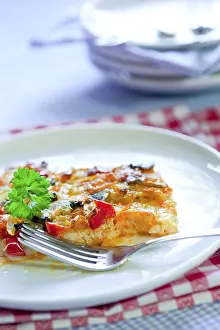 Indoor Still Life Food Prints: Fish souffle