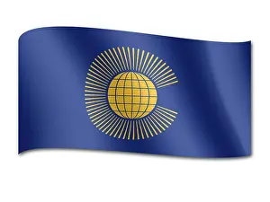 Computer Graphic Flags Prints: Flag of the Commonwealth of Nations