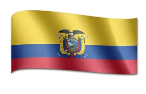 South American Flag Prints: Flag of Ecuador