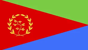 Prints of Flag of Eritrea Eritrea Prints: Flag of Eritrea Print