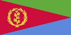 Prints of Flag of Eritrea, Vector illustration Eritrea Prints: Eritrea Flag Print Vector Illustration