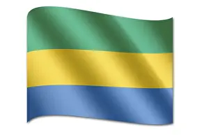 Prints of Flag of Gabon Gabon Prints: Gabon Flag Print