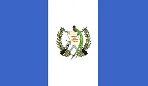 Central American Flags Prints: Flag of Guatemala