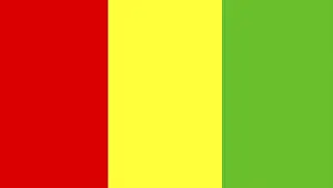 African National Emblem Prints: Flag of Guinea