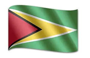 South American Flag Prints: Flag of Guyana