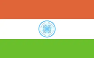 Asian Symbolism Prints: Flag of India