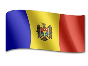 Southeast Europe Flags Prints: Flag of Moldova