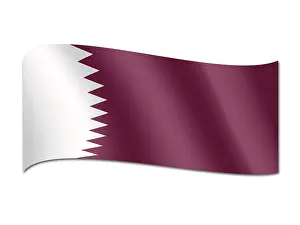 Qatar Flag Prints: Flag of Qatar