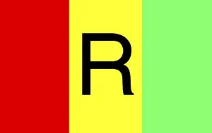 Rwanda Prints: Rwanda Flag Print