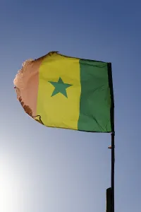 Blue Sky Symbolism Prints: Flag of Senegal