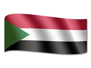 Symbolic National Colors Prints: Flag of Sudan