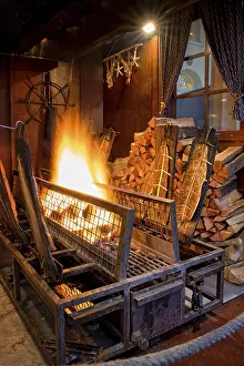 Northern Europe Cuisine Prints: Flame salmon
