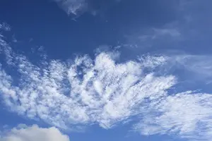 Daytime Outdoor Shots Prints: Fleecy clouds (Cirrocumulus)