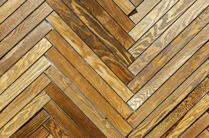 Decorative Wooden Structure Prints: Floorboard as a creative background
