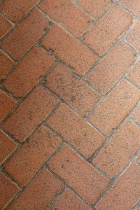 Framed Print : Red Brick Herringbone Pattern Print Framed Print : Red Brick Herringbone Pattern Print