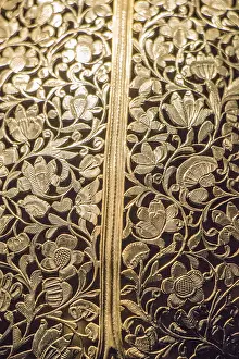 Deserted Ottoman Architecture Prints: Floral art pattern example of the Ottoman time