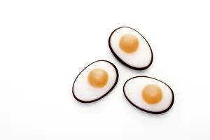Easter Resurrection Symbolism Prints: Fondant fried eggs
