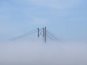 Prints of Forth Road Bridge over Firth of Forth in Edinburgh, Scotland, United Kingdom The Forth Bridge Prints: Forth Road Bridge Print over Firth of Forth, Edinburgh