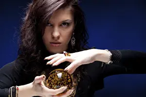 Fortune Teller Woman Prints: Fortune teller