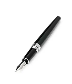 Black Background Studio Photography Prints: Fountain pen