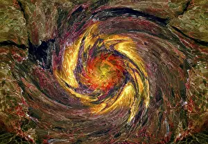 Modern Abstract Art Pieces Prints: Fractal graphics, abstract