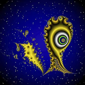 Fractal Graphics Prints: Fractal graphics, abstract