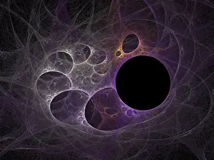 Computer Graphic Design Prints: Fractal object