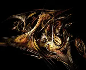 Computer Graphic Art Prints: Fractal object