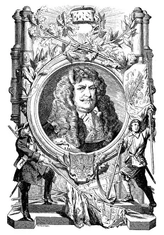 Frederick William of Brandenburg Print, digitally restored