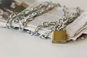 White Background Cutout Prints: Freedom of press