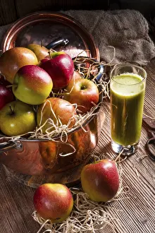 Freshly Picked Apples Prints: Fresh apple