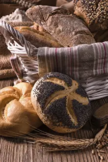 Wholemeal Breakfast Prints: Fresh rolls