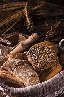 Wholemeal Bread Prints: Fresh rolls