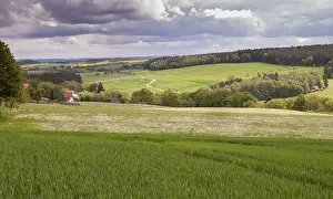 European Countryside Prints: Frotschau, Germany, Greiz, Thuringia