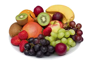 Close Up Fruit Photography Prints: Fruit plate