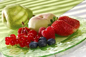 Fresh Fruit Platter Prints: Fruit plate